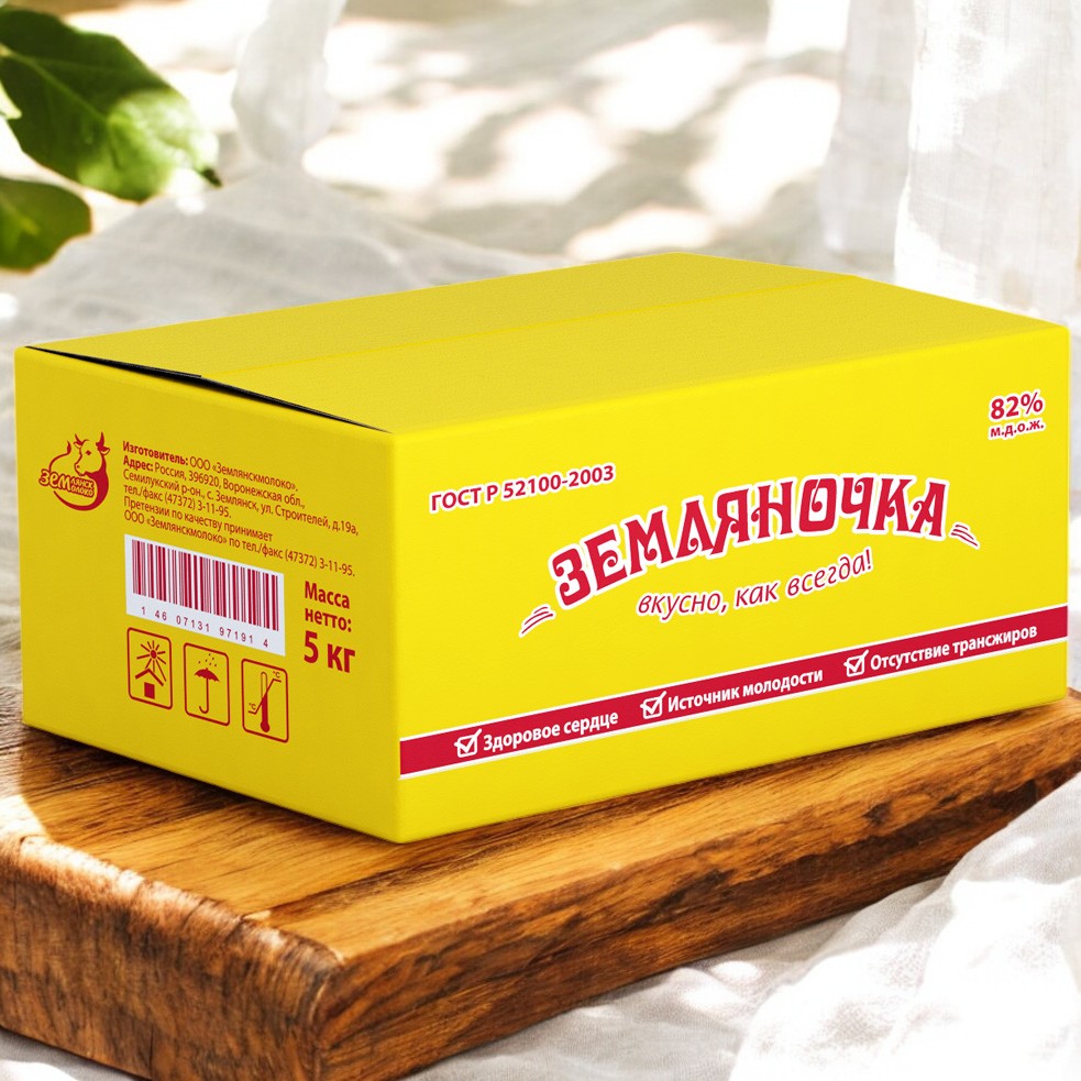 Спред р. ж. “Земляночка” 82,5% монолит