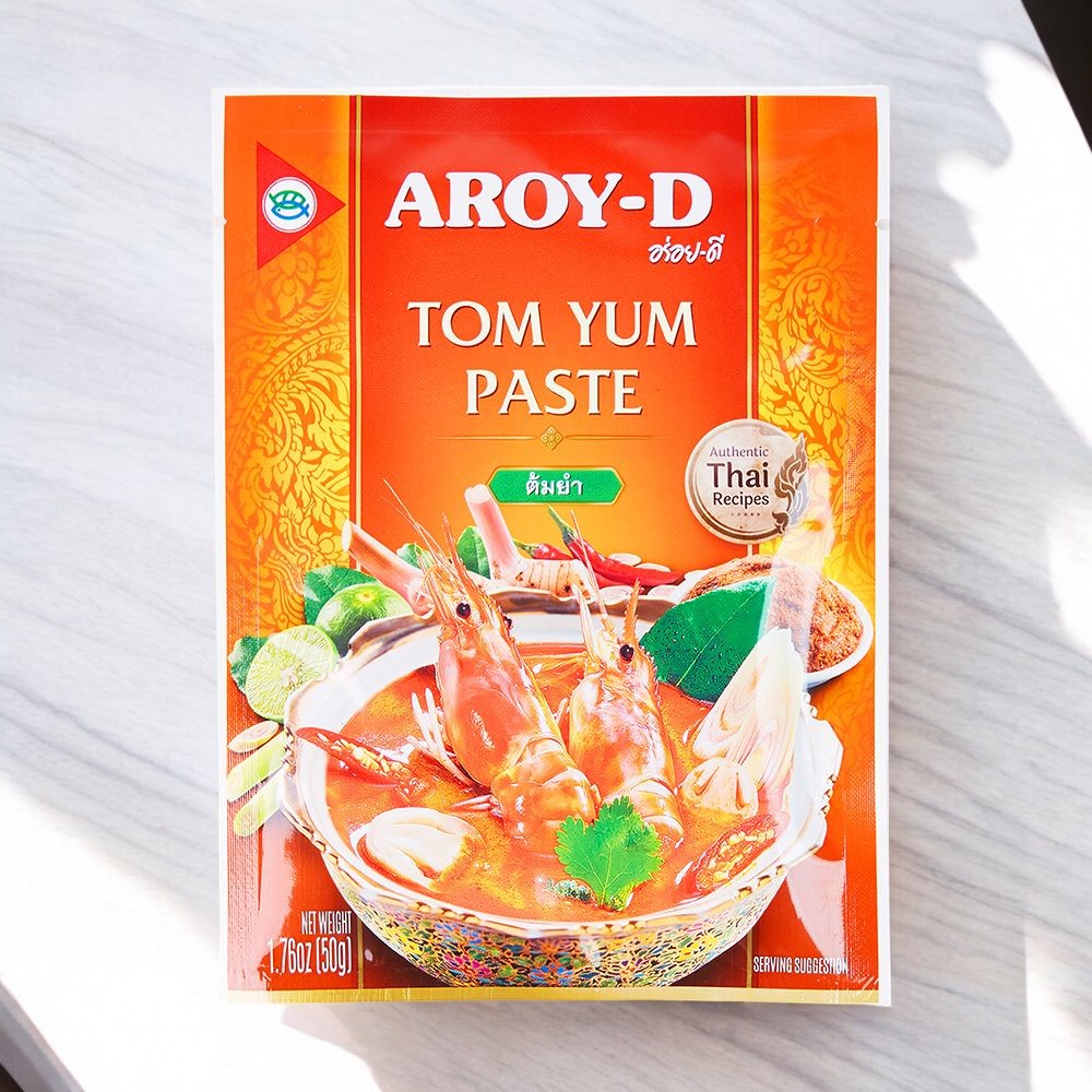 Aroy-D Паста TOM YUM Соус на основе раст. масел 50гр
