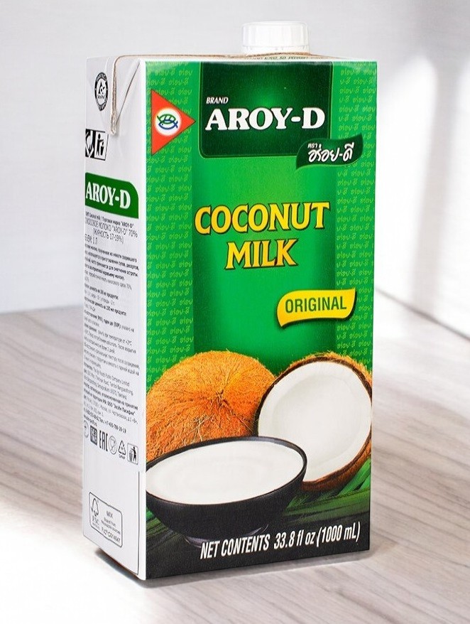Aroy-D Кокосовое молоко Tetra Pak 1л