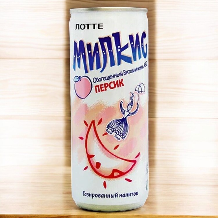 МИЛКИС напиток б/а Персик 0,25л
