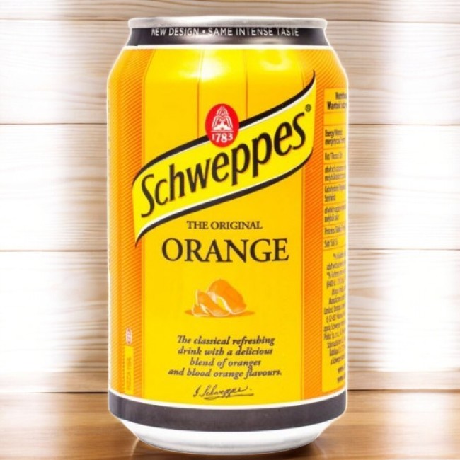 Нап/газ. Schweppes ORANGE 0,33л