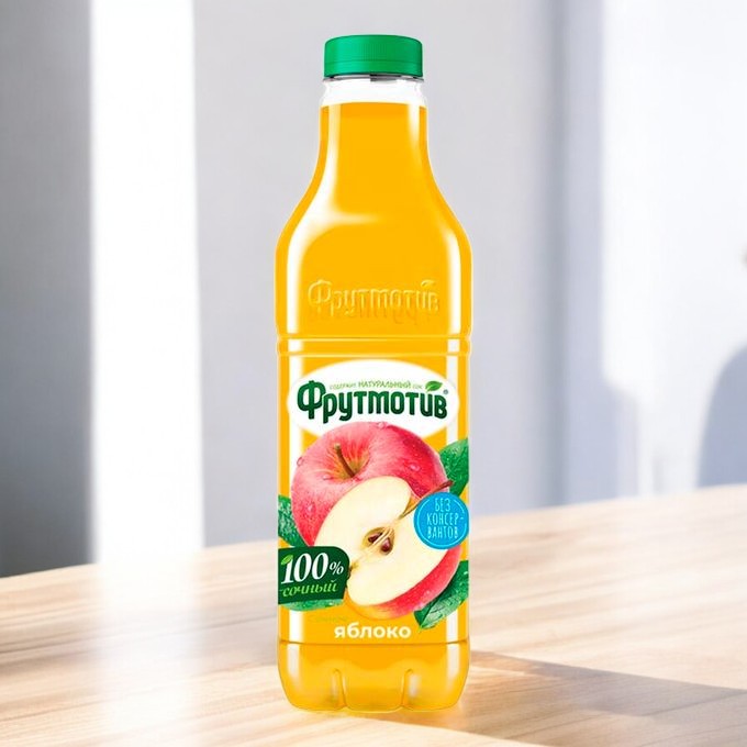 ФРУТМОТИВ 1,5л*Напиток СОЧНОЕ Яблоко