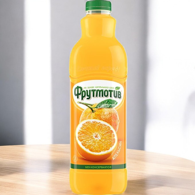 ФРУТМОТИВ 1,5л*Напиток СОЧНЫЙ АПЕЛЬСИН