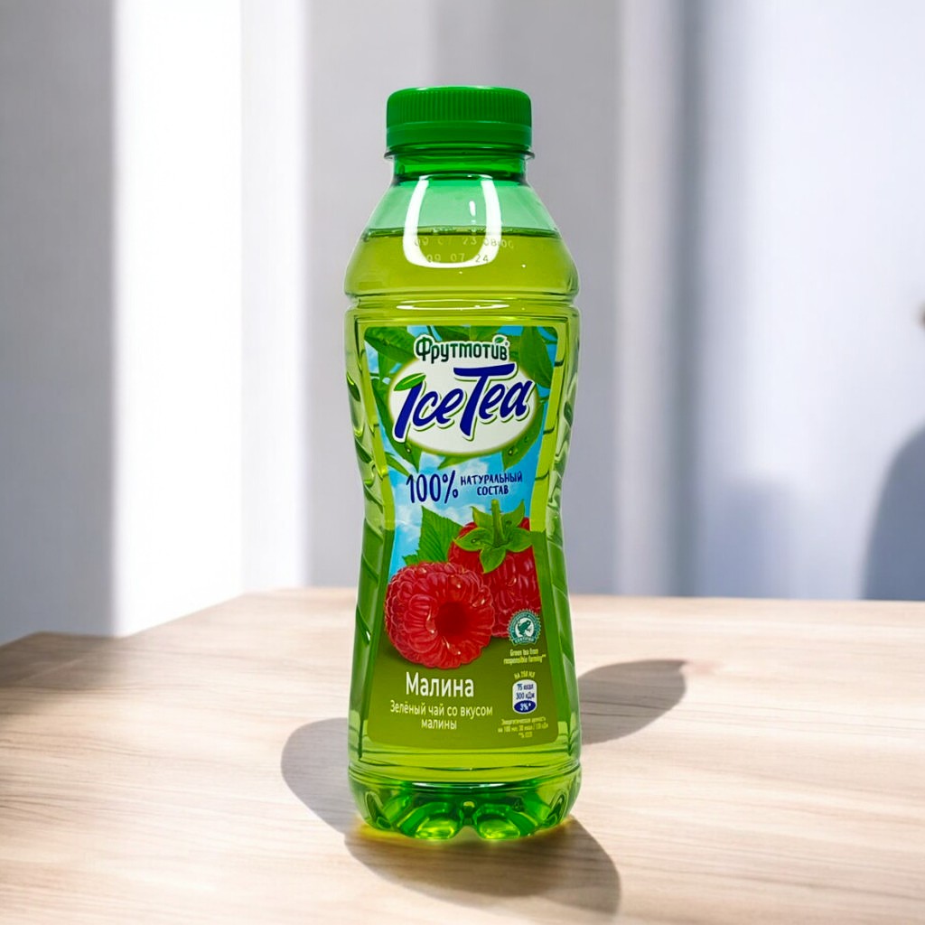 ICETEA Чай 0,5л *с МАЛИНОЙ Зеленый