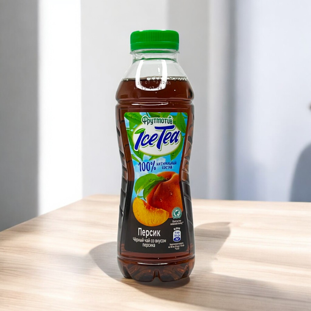 ICETEA Чай 1,5л *с ПЕРСИКОМ Черный