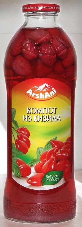 АРТШАНИ Компот 1л *Кизиловый