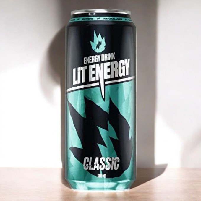 LIT ENERGY Энергетический газ/нап КЛАССИЧЕСКИЙ 0,45л * Ж/Б