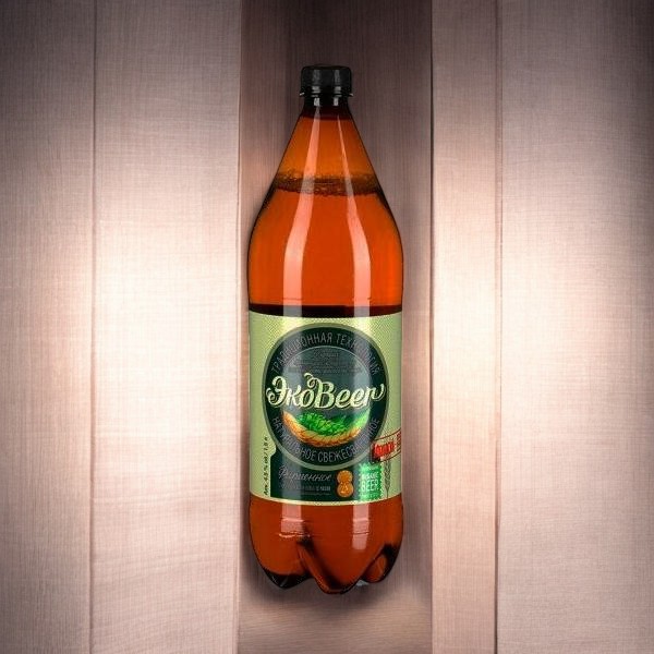 АФАНАСИЙ Пиво “Экоbeer” светлое ПЭТ 1,4л