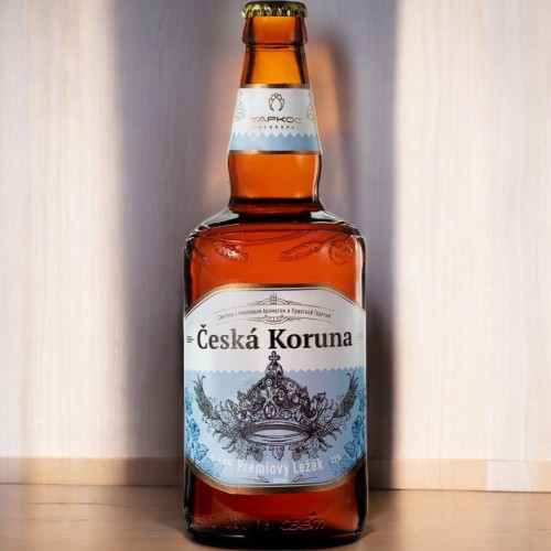 ТАРКОС Пиво “Чешская КОРОНА” Светлое ст. 0,45л