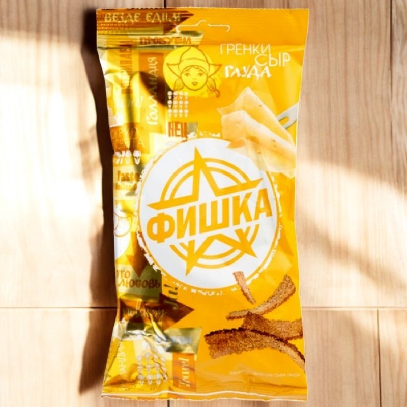 Гренки “Фишка” 120гр * Сыр