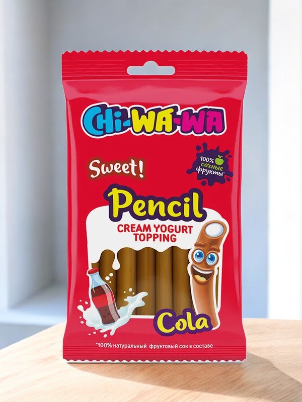 CHI-WA-WA  Карандаш КОЛА Сладкий 80гр   НОВИНКА