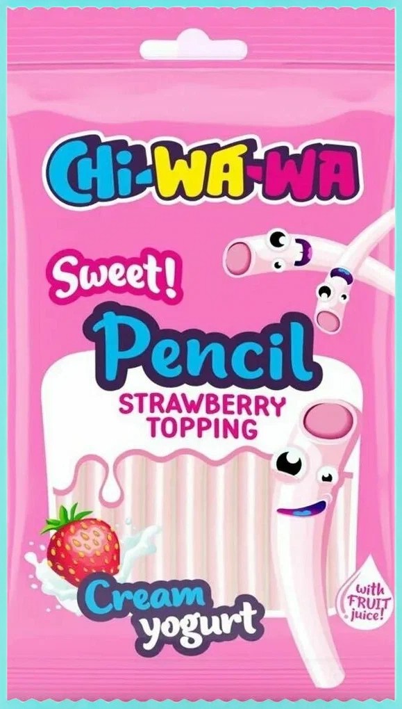 CHI-WA-WA  Карандаш СЛИВКИ сладкий 80гр