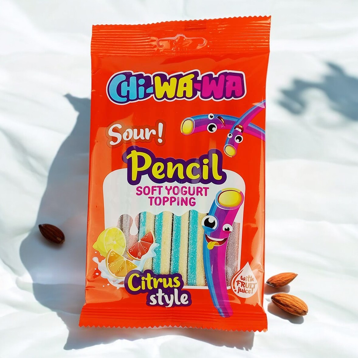 CHI-WA-WA Карандаш ЦИТРУС кислый 80гр