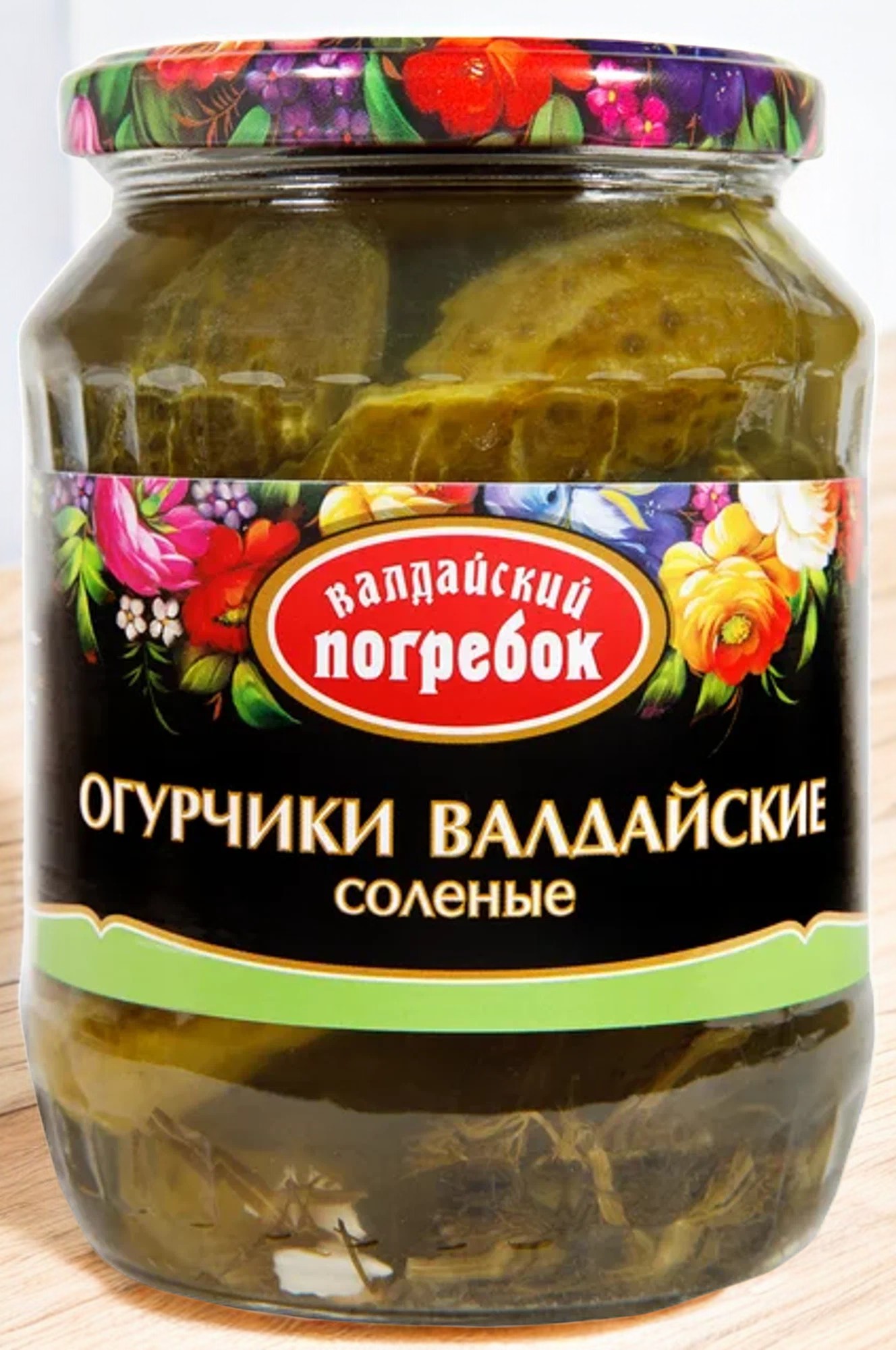 Валдайский Погребок ОГУРЦЫ соленые 720мл