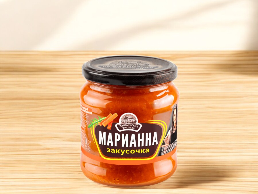 Семилукская трапеза Закуска МАРИАННА закусочка 460гр