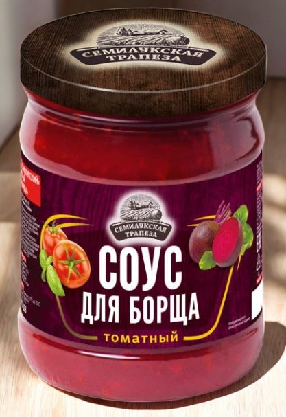 Семилукская трапеза Соус томатный для БОРЩА  500гр