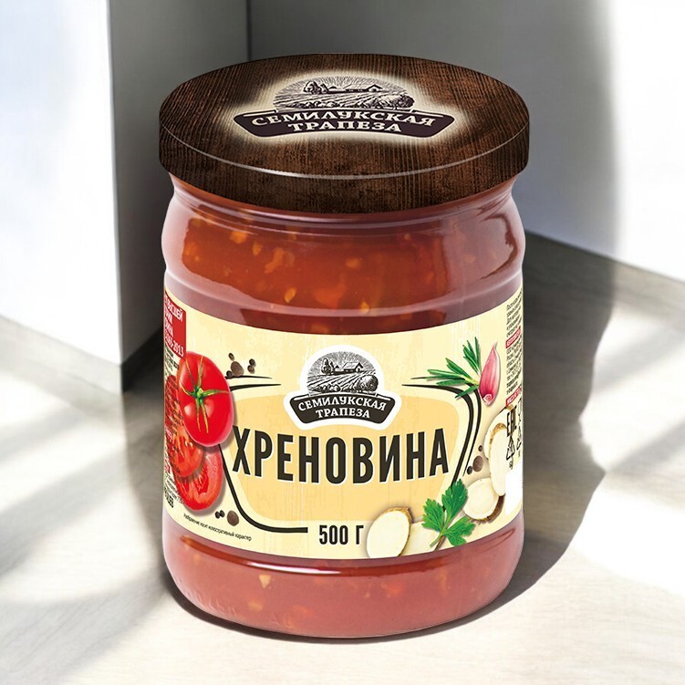 Семилукская трапеза Кетчуп ХРЕНОВИНА высшей категории 350гр