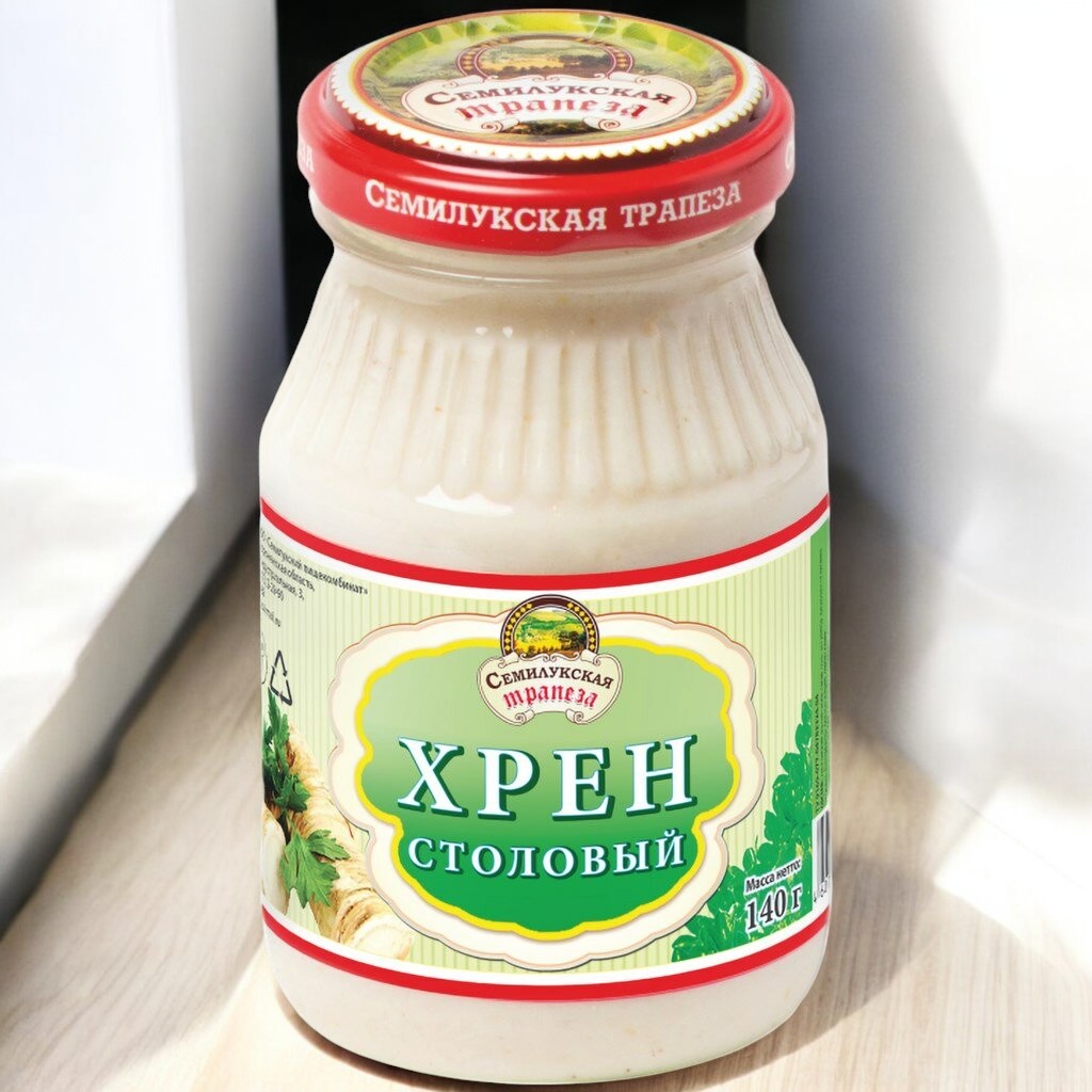 Семилукская трапеза Хрен столовый пэт 140гр