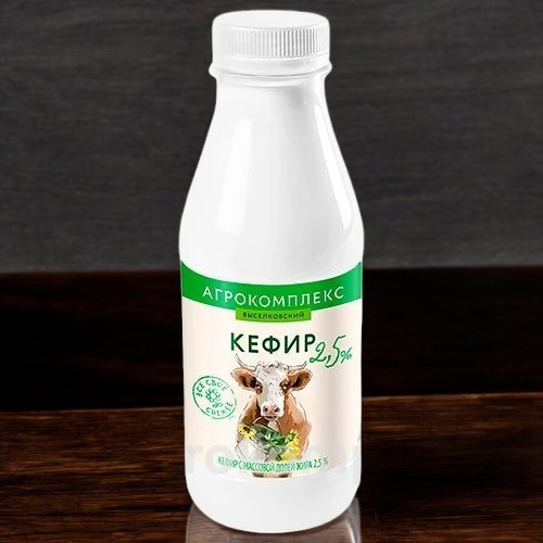 Кефир с м.д.ж. 2,5% 0,4 л ПЭТ