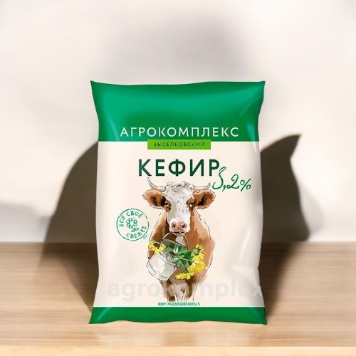 Кефир с м.д.ж. 3,2% 0,9 кг ПЭТ  [м]