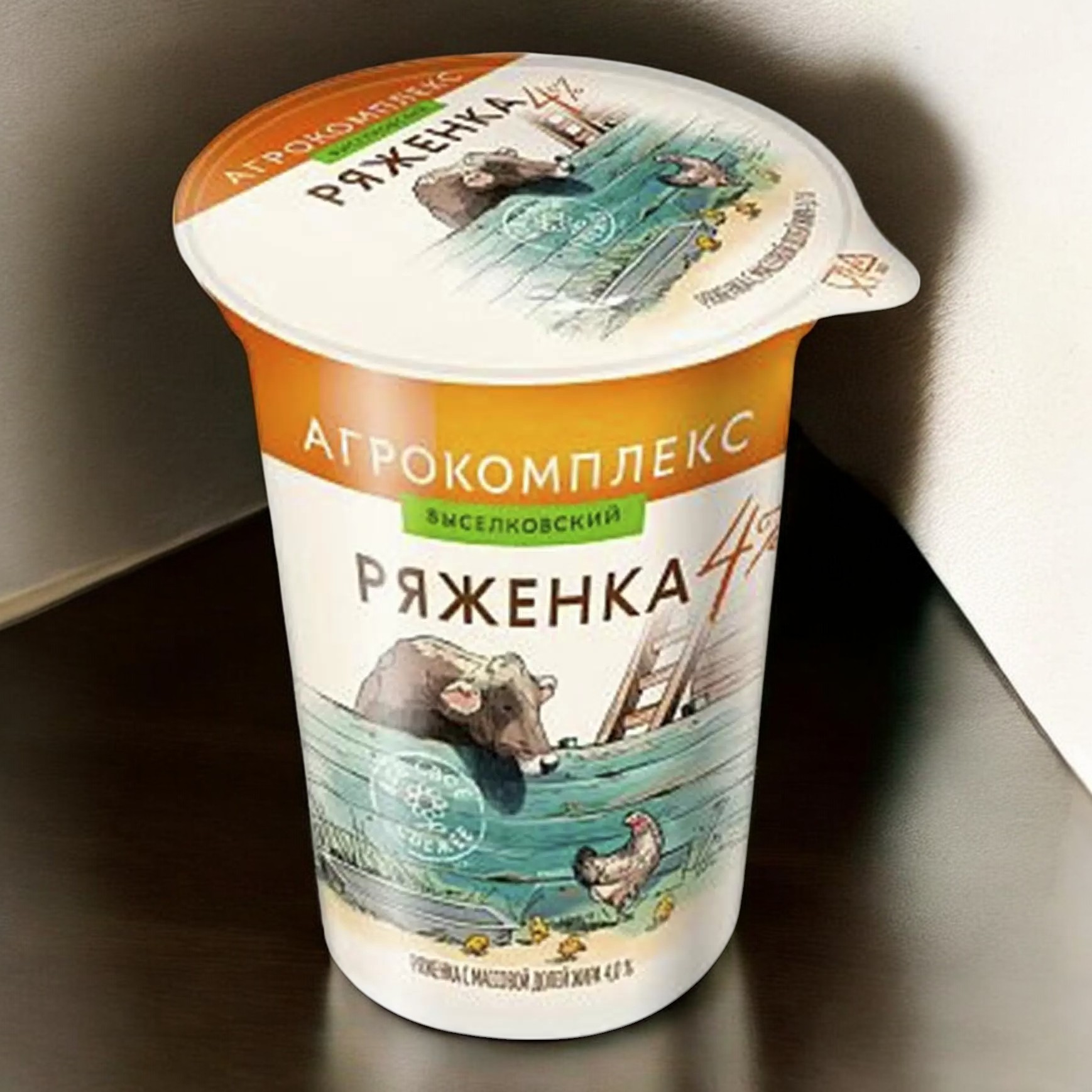 Ряженка с м.д.ж. 4% стакан 300 гр