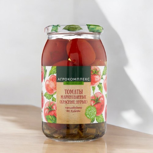 Томаты (Черри) маринованные (красные, бурые) стерилизованные 720гр