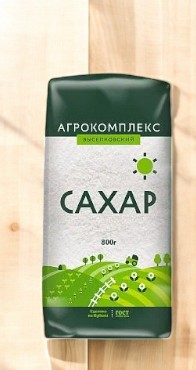 Сахар белый свеклович.кристал.кат.ТС2 0,8 кг