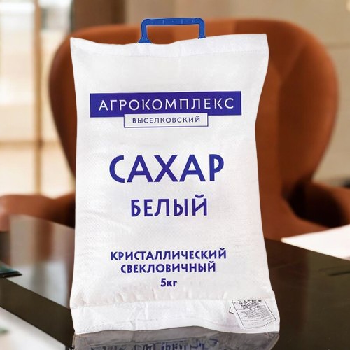 Сахар белый свеклович.кристал.кат.ТС2 5 кг