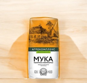 Мука пшеничная общего назначения ТИП М 75-23, 2 кг
