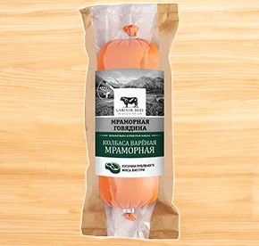 Колбаса в/к кат.А Мраморная прод.мясн.колбасное изделие в/к охл. 0,4кг
