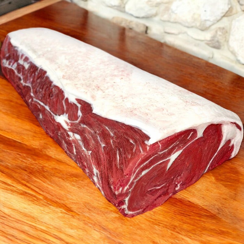 П/ф мяс.из высокок.гов.крупнок.б/к.кат.А  охл.тон.край Стриплойн«Striploin»Вак.уп.(select) 1кг Агрок