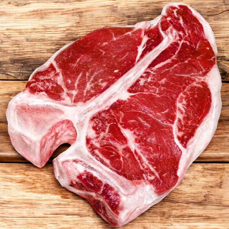 П/ф мяс.из высокок.гов.порц.м/к.кат.Б охл.стейк Ти-бон”T-bone steak” Вак.уп.(select) 1кг Агрокомплек