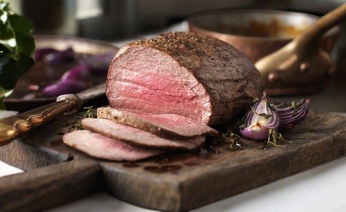 П/ф.мяс.из высок.гов.порц.б/к.кат.А охл.стейк Шатобриан”Сhateaubriand steak”(select) Вак.уп.1кг Агро