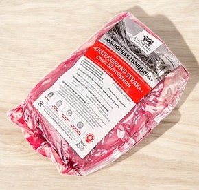 П/ф.мяс.из высок.гов.порц.б/к.кат.А охл.стейк Шатобриан”Сhateaubriand steak”Вак.уп.1кг
