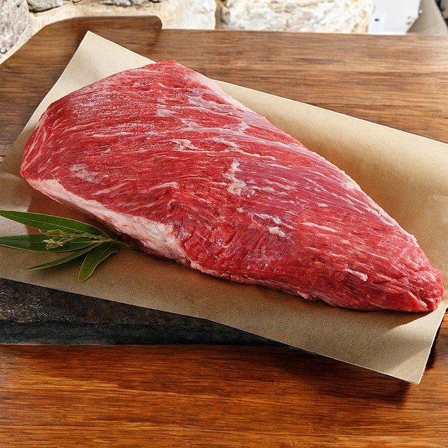 П/ф мяс.порц.б/к из гов.кат.Б стейк«Tri-tip» зам.упак.под вак.1кг