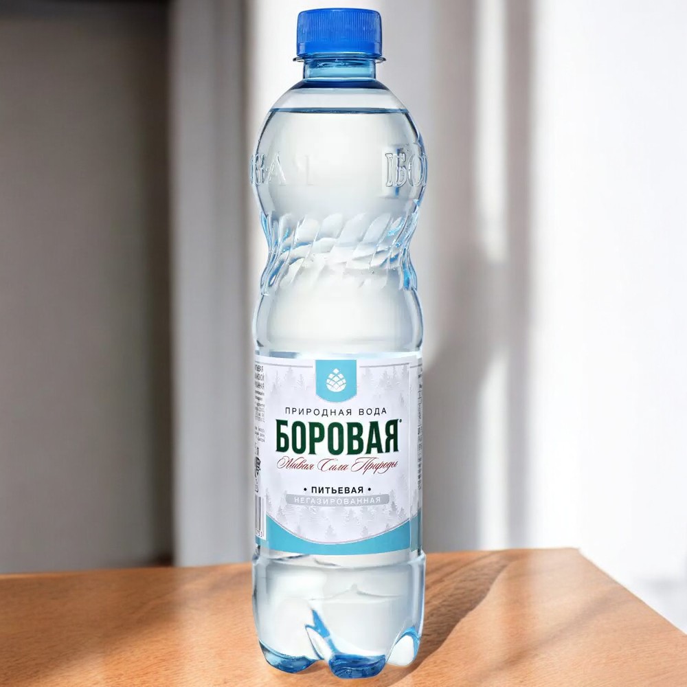 Вода природная питьевая БОРОВАЯ (Borovaya) Негаз. 1л  ПЭТ