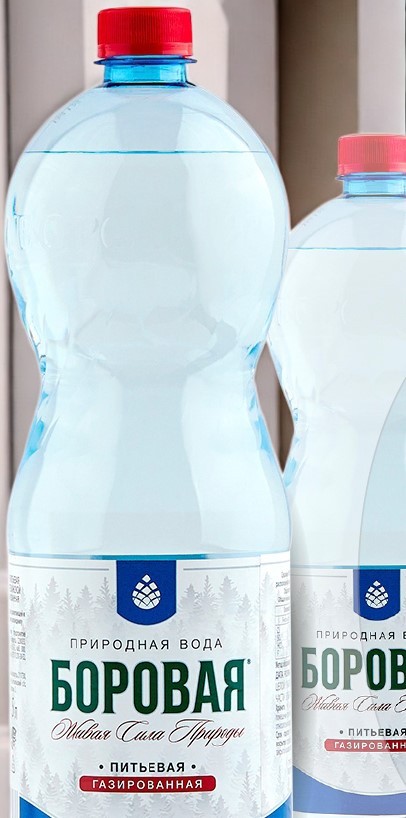 Вода природная питьевая БОРОВАЯ (Borovaya) Газ. 1.5л  ПЭТ
