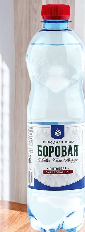 Вода природная питьевая БОРОВАЯ (Borovaya) Газ. 0.5л ПЭТ