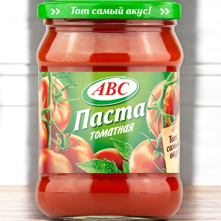 Паста “АВС” томатная 500г