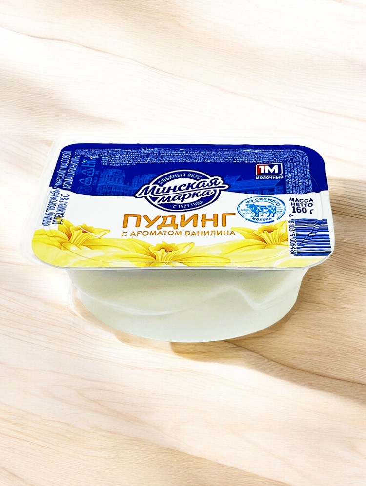 Пудинг “Минская марка” 7% ваниль 160гр