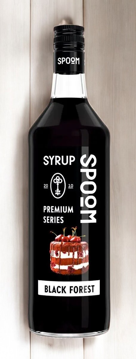 Сироп Spoom “Черный лес” 1 бут. 1 л