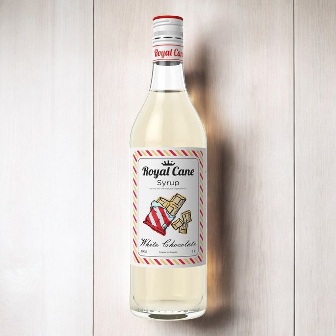 Сироп Белый шоколад Royal Cane 1 л