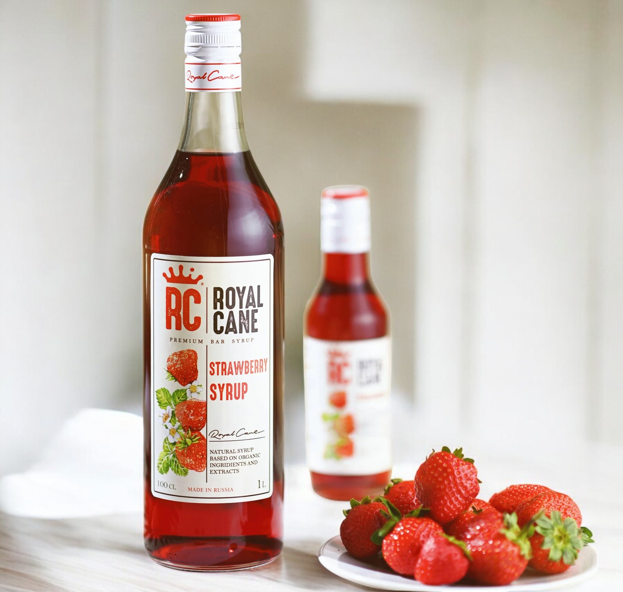 Сироп Клубника Royal Cane 1 л