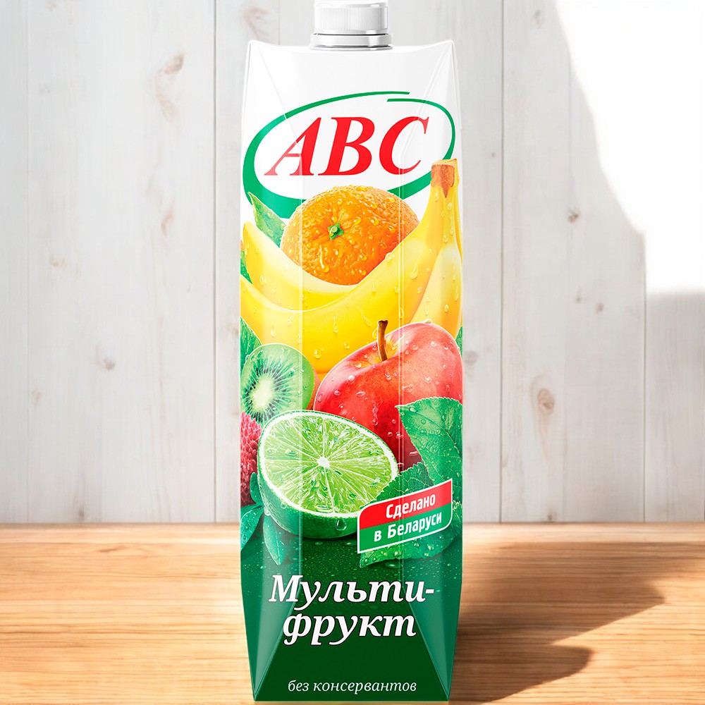 Нектар “АВС” мультифруктовый 1л призма