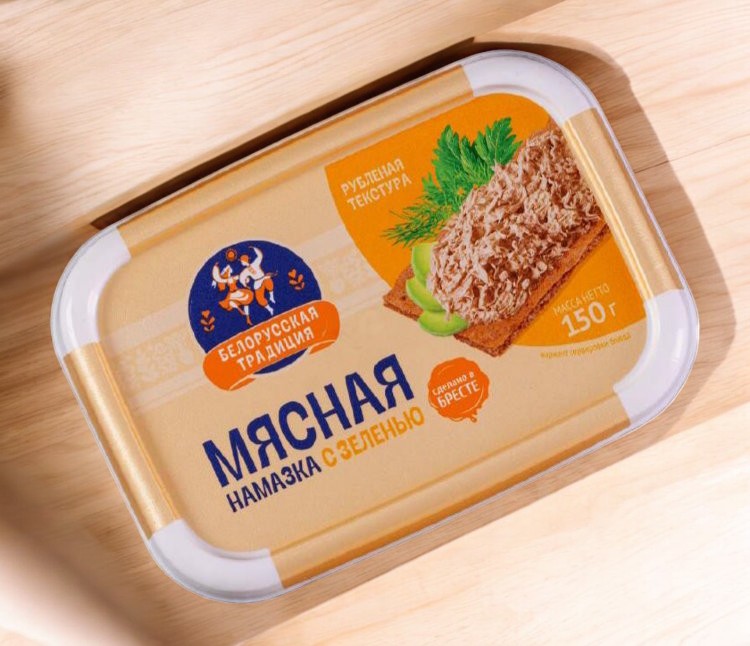 Намазка мясная с зеленью 150 гр Инко-фуд