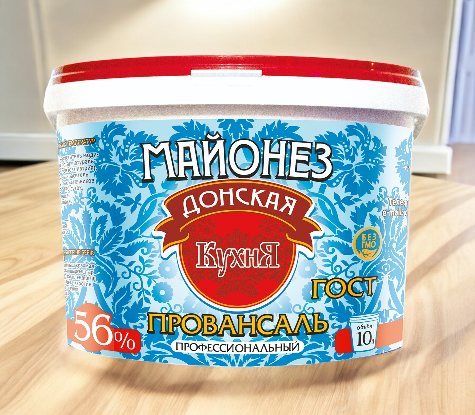 Майонез “Донская Кухня” провансаль 56% 10л ведро