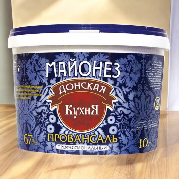 Майонез “Донская Кухня” провансаль 67% 10л ведро