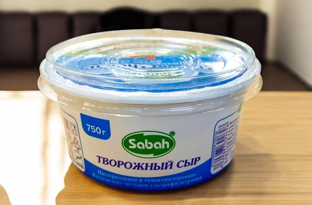 Сыр ” Творожный ” 69% 750гр 1*12 Sabah