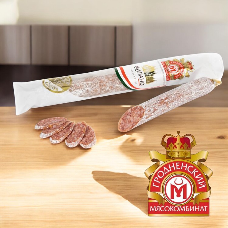 Колбаса Оригинальная Милано с/к в/с ГАЗ Гродненский мясокомбинат