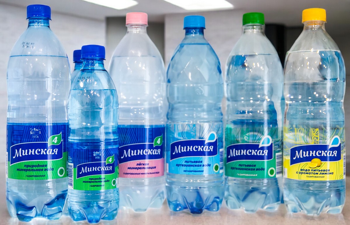 Вода природ.артезианская”МИНСКАЯ” газ, 2 л